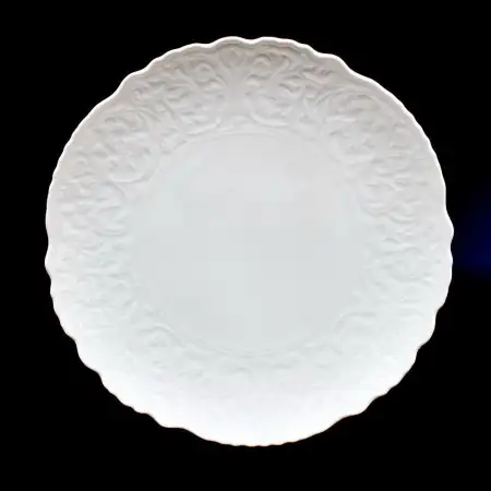 #HK9726; Ceramic plate round 7.5 inches..