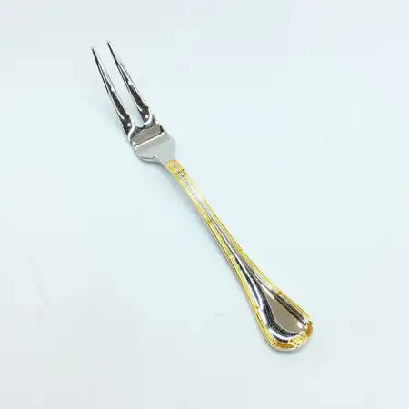 #HM9986; Stainless steel fruit fork w. g..