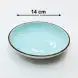 #HN2720-BW; Ceramic plate round 14cm BW