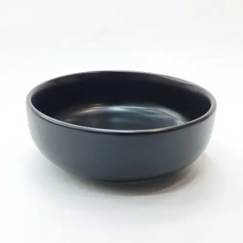 #HN7333-BK; Ceramic sauce dish 11cm BK  