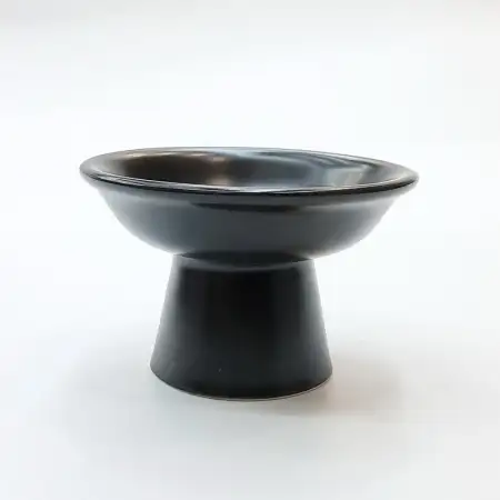 #HN7470-BK; Ceramic sauce dish 8.3cm w. ..