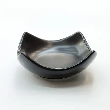 #HN7494-BK; Ceramic sauce dish 8cm BK ..