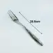 #HP0180; Stainless steel dessert fork