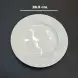 #HT2061; Ceramic round plate 10.5 inches