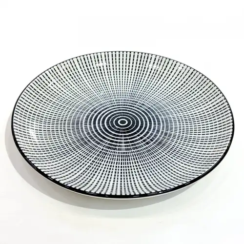 #JT6773-XT;  Ceramic plate 6 inch #XT