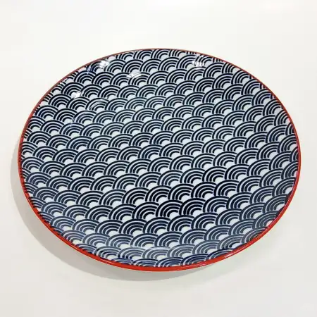 #JT6803-YL; Ceramic plate 8 inch #YL..