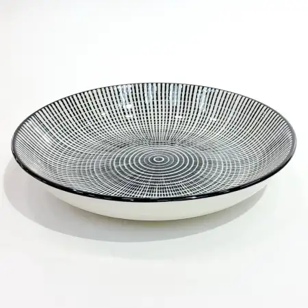 #JT6896-XT;  Ceramic plate 7 inch #XT..