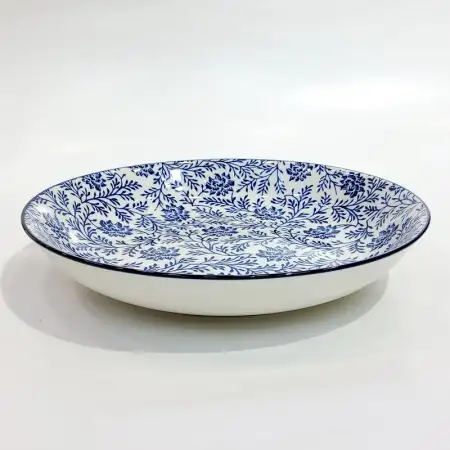 #JT6926-LH;  Ceramic plate 8 inch #LH..