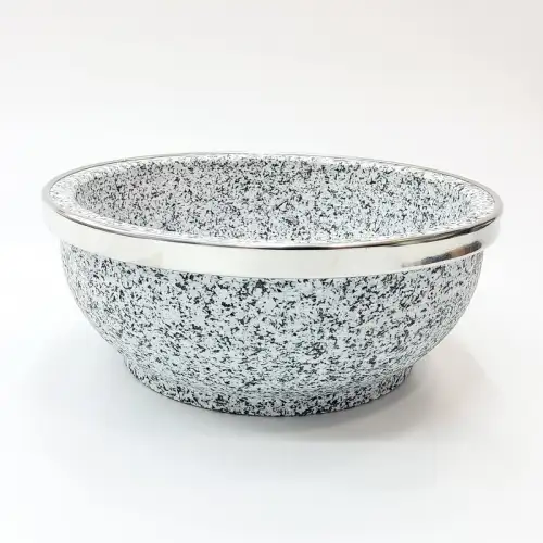 #JW2008; Stone bowl 20cm   