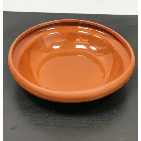 #JX18CU090;  Terra-cotta salad bowl 7.5..