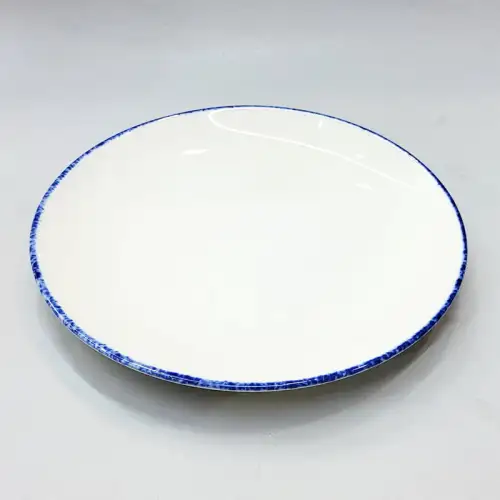 #KH6801; Ceramic 8.25 inches round plate