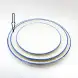 #KH6818-P; Ceramic 10.5 inches round plate