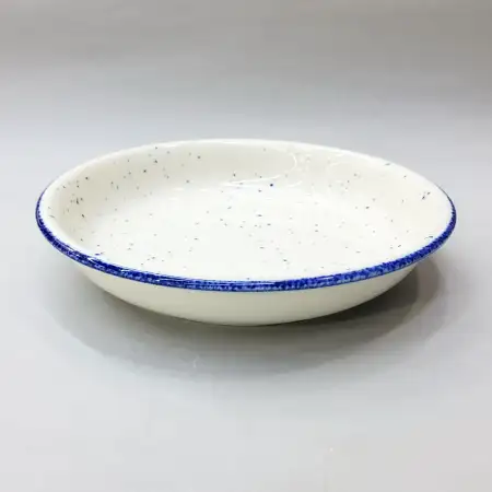 #KH6870-P; Ceramic 8.5 inches round deep..