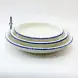 #KH6887; Ceramic 10 inches round deep plate