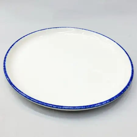#KH6931; Ceramic 12.5 inches round plate..