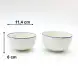 #KH7099; Ceramic 4.5 inches bowl
