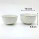 #KH7105-P; Ceramic 5 inches bowl
