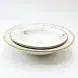 #KK1258-WT; Ceramic deep plate 7.5 inches