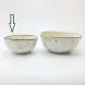 #KK1395-WT; Ceramic bowl 4.5 inches