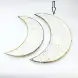 #KK2612-WT; Ceramic 12 inches moon plate