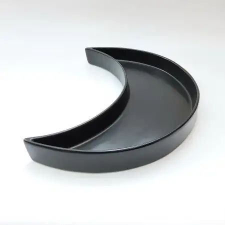 #KK2803-BK; Ceramic 10 inches moon deep ..
