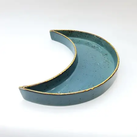 #KK2803-BL; Ceramic 10 inches moon deep ..