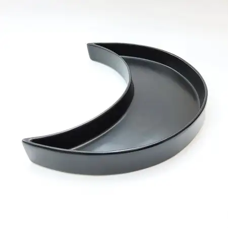 #KK2810-BK; Ceramic 12 inches moon deep ..