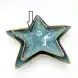 #KK2834-BL; Ceramic 8 inches star plate