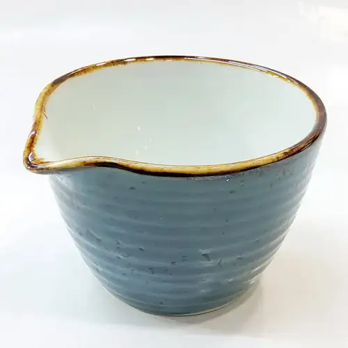 #KK3435-BL; Ceramic sauce bowl 7.7cm