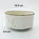 #KK4951-WT; Ceramic 4 inches soup bowl