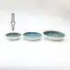 #KK6062-BL; Ceramic sauce dish 9cm