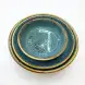 #KK6086-BL; Ceramic plate 13cm