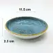 #KK6079-BL; Ceramic plate 11.5cm