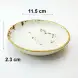 #KK6079-WT; Ceramic plate 11.5cm