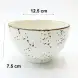 #KK6109-WT; Ceramic 5 inches bowl