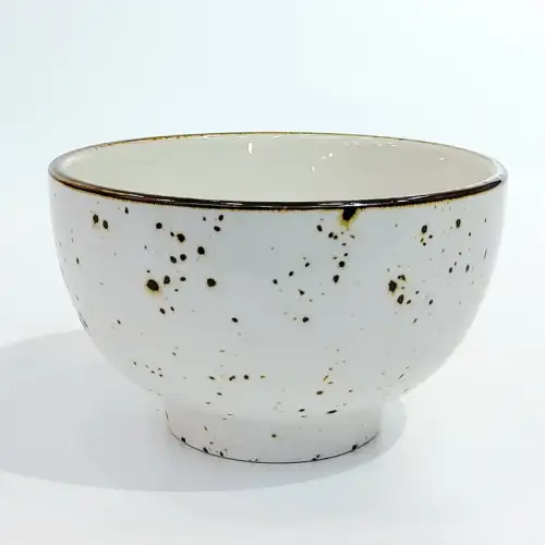 #KK6109-WT; Ceramic 5 inches bowl
