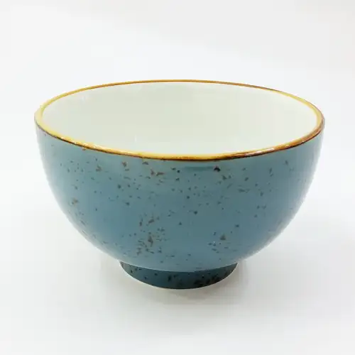 #KK6123-BL; Ceramic 7 inches bowl