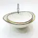 #KK6147-WT; Ceramic bowl 6.25 inches