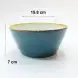 #KK6154-BL; Ceramic 6 inches bowl