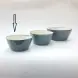 #KK6178-BL; Ceramic 4.25 inches bowl