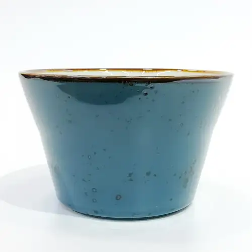 #KK7229-BL; Ceramic 5.5 inches fries' bowl