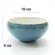 #KK8219-BL; Ceramic 4 inches bowl