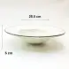 #KK9018-WT; Ceramic 10 inches pasta plate