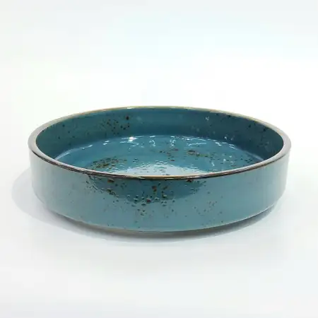 #KK9063-BL; Ceramic 8 inches round deep ..