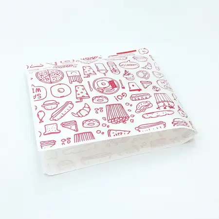 #KQ6634; Greaseproof paper 100pcs 17x17c..