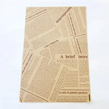 #KQ8912; Greaseproof paper 200pcs 20x30c..