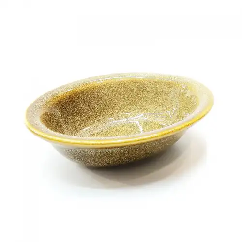 #KX8799; Ceramic oval bowl 17cm
