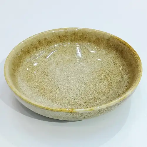 #KX9230; Ceramic 7 inches deep round plate