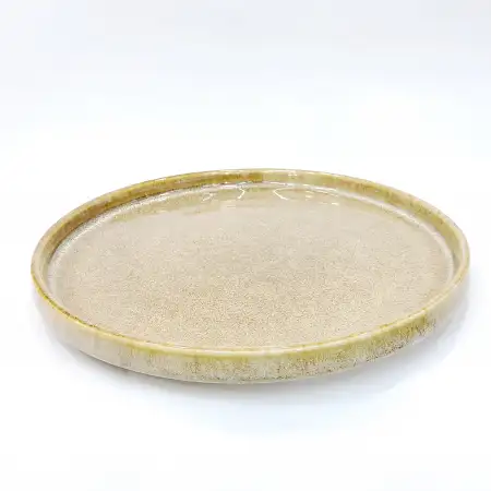 #KX9285; Ceramic 10' inches deep round p..