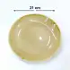 #KX9308; Ceramic 8.25 inches round plate